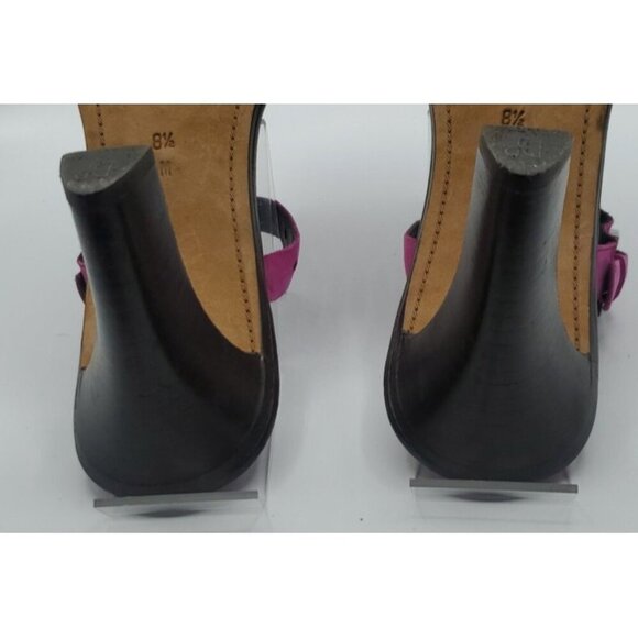 DONALD J PLINER Mountains of Italy Fuschia Pink Vianna Sandal Size 8M - Picture 12 of 14
